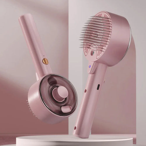 Electric Steam Spray Pet Brush