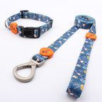 Printed Vest Leash Set for Dogs