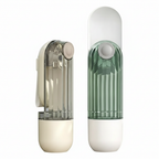 Portable Pet Water Bottles on White Background